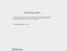 Tablet Screenshot of cloudservers.com